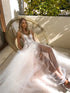 Sexy V-neck Wedding Dress Spaghetti Straps Boho A-line Gown