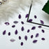 50pcs 3D Kawaii Colorful Leaf Nail Art Charms - Mixed Resin Nail Decorations and Acrylic Rhinestones for DIY Manicure Accessories and Press-On Nails