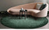 Modern Minimalist Round Carpet for Living Room Soft Plush Rug Home Decor