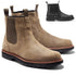 Stylish Handmade Men's Chelsea Boots - Comfortable Retro Leather Footwear for Commute and Adventure