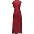 Harajuku Vintage Elegant Long Maxi Dress Stylish Party Wedding Dress with Spliced Lace Chiffon