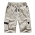 Men's Cargo Shorts Combat Plus Big Size Capris for Summer