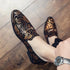 Stylish Italian Leather Dress Loafers for Men - Elegant Slip-on Moccasins Perfect for Business, Weddings, and Parties - Premium Formal Footwear for Every Occasion