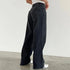 Y2K Inspired Wide Leg Denim Pants for Women - Trendy Low Waist Jeans with Multi Pockets Perfect for Summer Streetwear and Fall Outfits