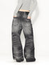 Baggy Wide Leg Jeans Loose Fit Distressed Streetwear For Women Denim Jeans Vintage Inspired Casual