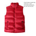 Men's Thermal Sleeveless Padded Vest - Casual Outdoor Body Warmer for Hiking and Winter Wear, Stylish and Functional Down Cotton Jacket, Windproof Design, Perfect for Autumn and Winter Adventures