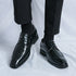 Stylish Brogue Lace-Up Business Formal Shoes for Men – Perfect for Office, Banquet, and Outdoor Parties in Sizes 38-48