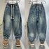 Fashion Loose Hip Hop Striped Jeans Retro Style Men Clothing