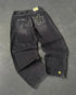 Baggy Jeans Women Wide Leg High Waist Vintage Washed Print Streetwear Casual Everyday Relaxed Fit