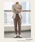 Summer Linen Casual Slim Suit Jacket for Men Lightweight and Breathable Blazer