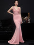Sexy Elegant Luxury Wedding Evening Long Dresses for Women Rhinestone Prom Party Dresses Summer Dress