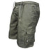 Men's Tactical Shorts Summer Casual Jogging Cargo Shorts Multi-Pockets Elastic Waist Hiking Overalls