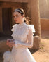 Bohemia Wedding Dresses A-Line Bridal Gowns with Flare Sleeves