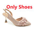 Luxury Italian Shoes and Bag Set for Women Wedding Pumps