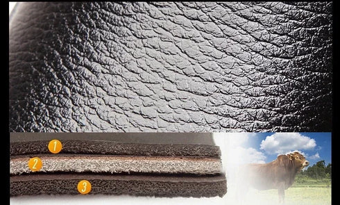 Leather Men Formal Shoes Slip On Dress Moccasins Breathable Luxury Loafers