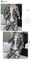 Men's Shiny 2-Piece Suit Set for Weddings - Smart Casual Style with Jacket and Pants