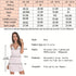 Elegant Mini Dress for Women with Deep V Neck and Split Design