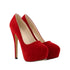 Elegant Women’s Stiletto Pumps - 14cm Super High Heels with Round Toes and Platform for Nightclub Parties, Weddings, and Dressy Occasions