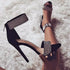 Summer Glam Thin High Heel Party Sandals - Elegant Gladiator Pump