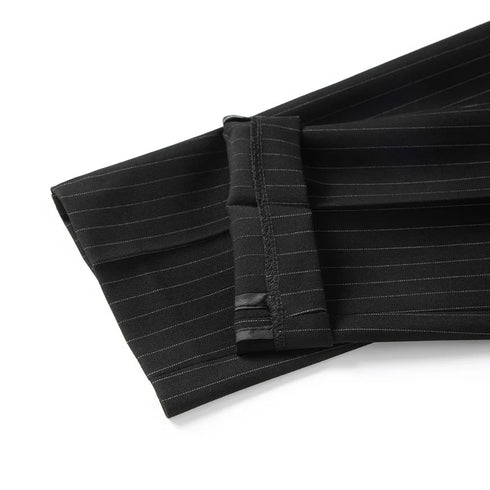 Business Casual Suit Three-Piece Set with Vest and Trousers in Fashionable British Style