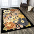 Rose Flower Carpet Area Rug for Living Room and Bedroom Decor