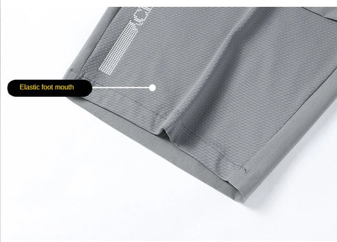 Men's Summer Shorts Breeches Light Long Calf Length Bermuda Quick Dry Elastic Waist Band