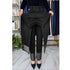 Elastic Waist Jeans For Women High Waist Wide Leg Denim Pants Loose Fit Casual Trousers
