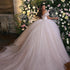 Gorgeous Ball Gowns Princess Wedding Dress Corset Sweetheart Neck Tulle Bride Dresses