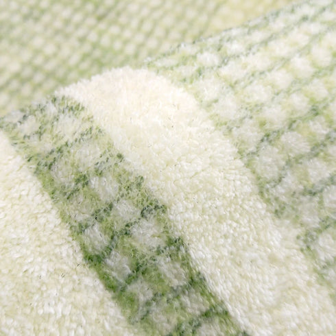 Plant Pattern Round Carpet Plush Lounge Rug for Living Room and Bedroom