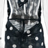 Sexy Deep V Neck Printed Polka Dot Halter Mini Dress for Women Elegant Summer Party Outfits