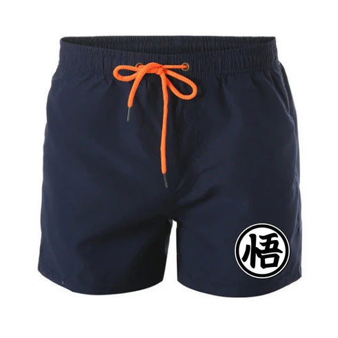 Men's Breathable Swimsuit Shorts, Casual Board Shorts Summer