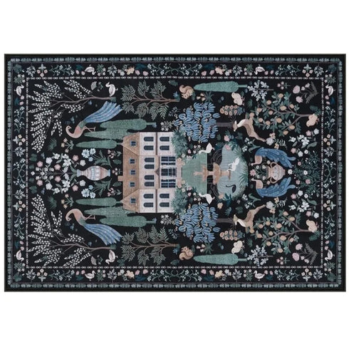 Modern Abstract Living Room Carpet Luxury Large Bedroom Decorative Rug Soft Non-Slip Sofa Floor Mat