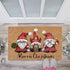 Festive Gnome Christmas Doormat - Holiday Cheer, Non-Slip
