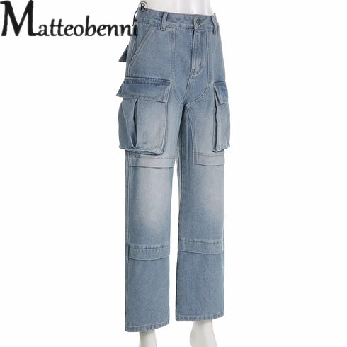 Versatile Women's Straight Leg Jeans with Multiple Pockets - Casual Denim Pants for Work and Play, Perfect for Fall Outfits with Jeans and Styling Ideas!