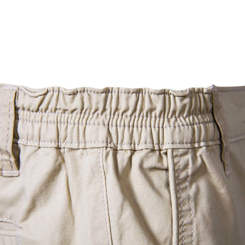 Casual Cotton Solid Shorts for Men - Stylish Summer Beachwear in 10 Colors