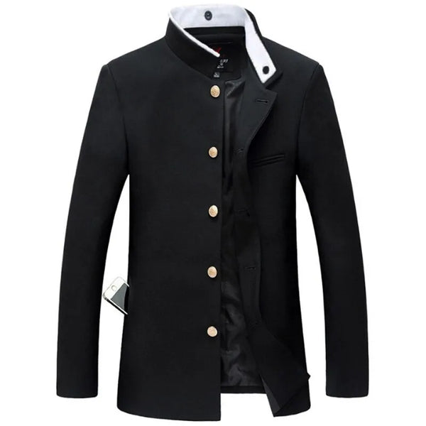 Men's Casual Slim Fit Blazer for School and Travel