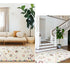 Ethnic Style Large Area Carpet for Living Room and Bedroom Plush Mat Home Decoration