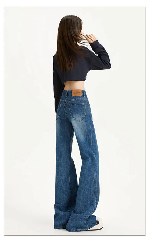 Baggy Jeans For Women Retro Denim Pants High Waist Vintage Streetwear Style Casual Everyday Wear