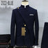 Elegant Men's Traditional Chinese Suit Set - Formal Blazer and Trousers for Weddings and Special Occasions