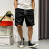 Trendy Retro Corduroy Men's Casual Work Shorts for Summer