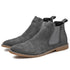 Pointed Toe Chelsea Boots for Men - Comfortable Slip-On Dress Footwear