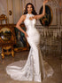 Halter Neck Sleeveless Sexy Mermaid Wedding Dress Bridal Gowns