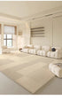 Geometric Cream Carpet Large Size Area Rug for Living Room Luxury Home Decoration Non-Slip Easy to Clean