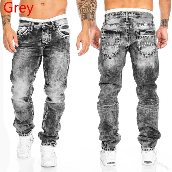 Casual Denim Jeans Regular Fit Men's Jeans for Everyday Wear