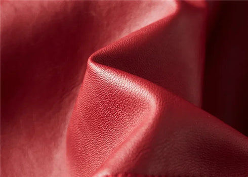 Stylish Men's Motorcycle Slim Fleece Leather Jacket for Spring and Autumn Outdoor Biking Fashion