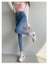 Women's High Waist Stretch Jeans - Fashionable Slim Denim Pants