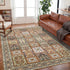 Bohemian Crystal Velvet Rugs for Living Room and Bedroom Waterproof and Dirt Resistant Carpet