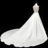 Satin Detachable Skirt Wedding Removable Train Bridal Overskirt