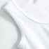 Chic Casual U-Neck Graphic Long Tank Top for Women - Trendy Sleeveless Slim Fit Vest Perfect for Summer Fashion