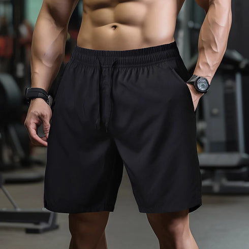 UETEEY Men Hot Shorts Quick-Drying Fitness Gym Wear